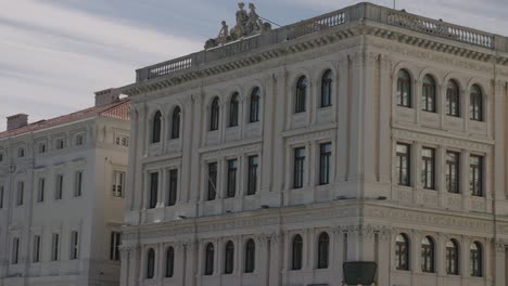 static view of the trieste post office building