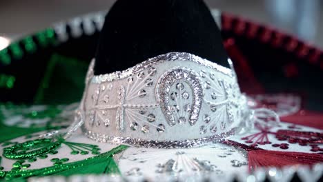 close up of a mexican sombrero