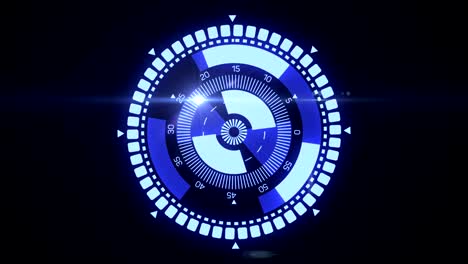 미래의 hud 목표 ux ui 인터페이스, 기술 제목 및 배경에 대한 모션 그래픽, 뉴스 헤드라인 비즈니스 인트로 스크린 세이버