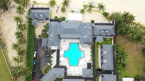 cook islands - rarotonga vertical take off from the hotel pool