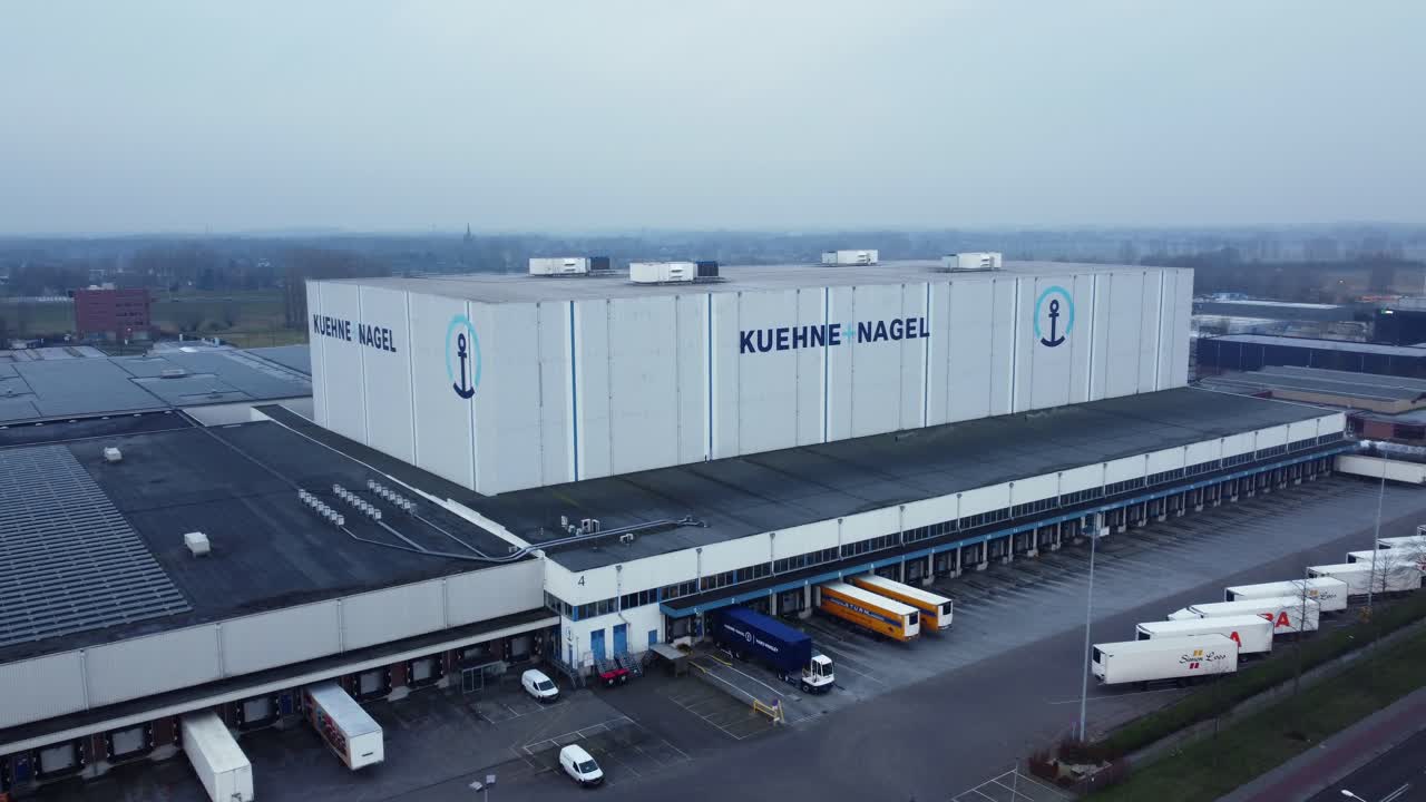 Aerial View of Kuehne Nagel Warehouse