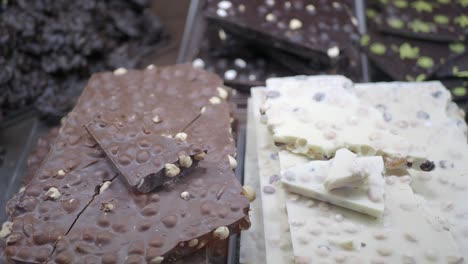 assortment of chocolate bars