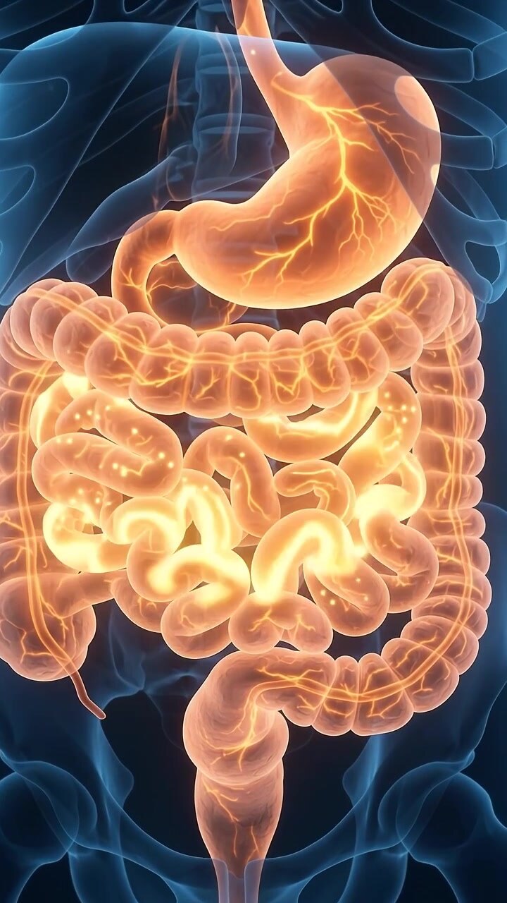 3D Medical Animation of Human Digestive System Function
