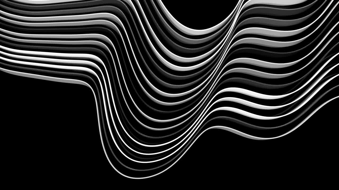 4K Unique Abstract Lines.