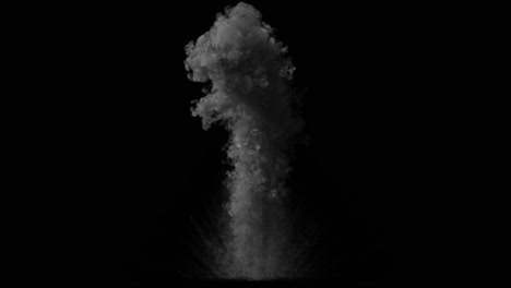 smoke explosion effect