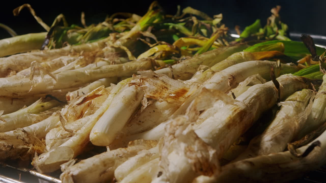 Grilled Spring Onions
