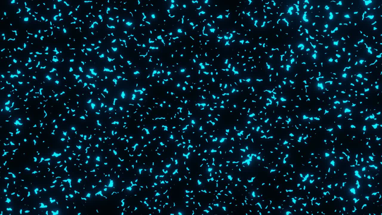 abstracto realista brillo azul partículas de fuego luces textura en fondo oscuro renderización 3d