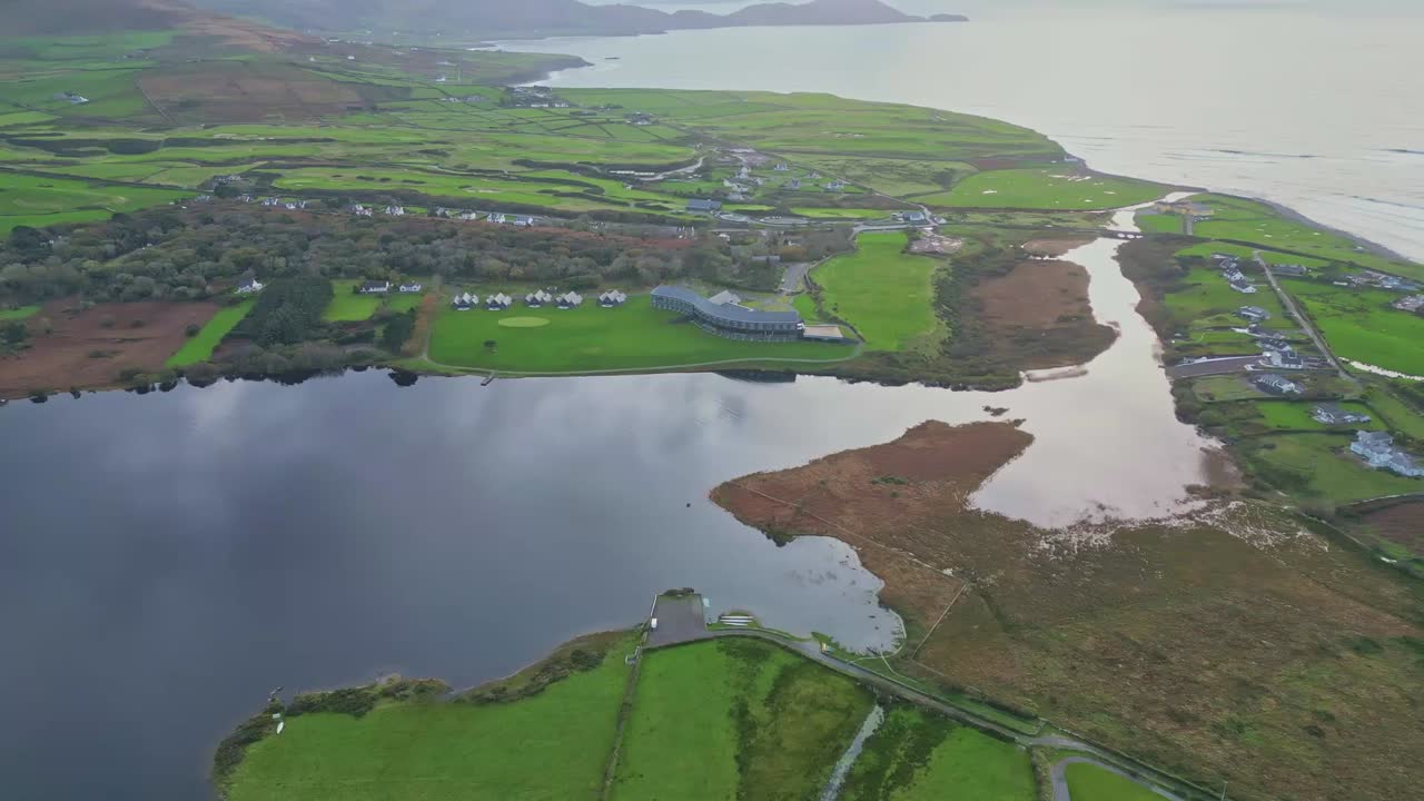 Travel Destinations Ireland, Picturesque Wild Atlantic Way, Aerial View