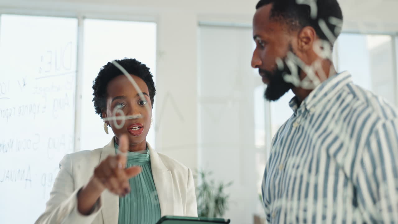 Business team collaborating on a strategy