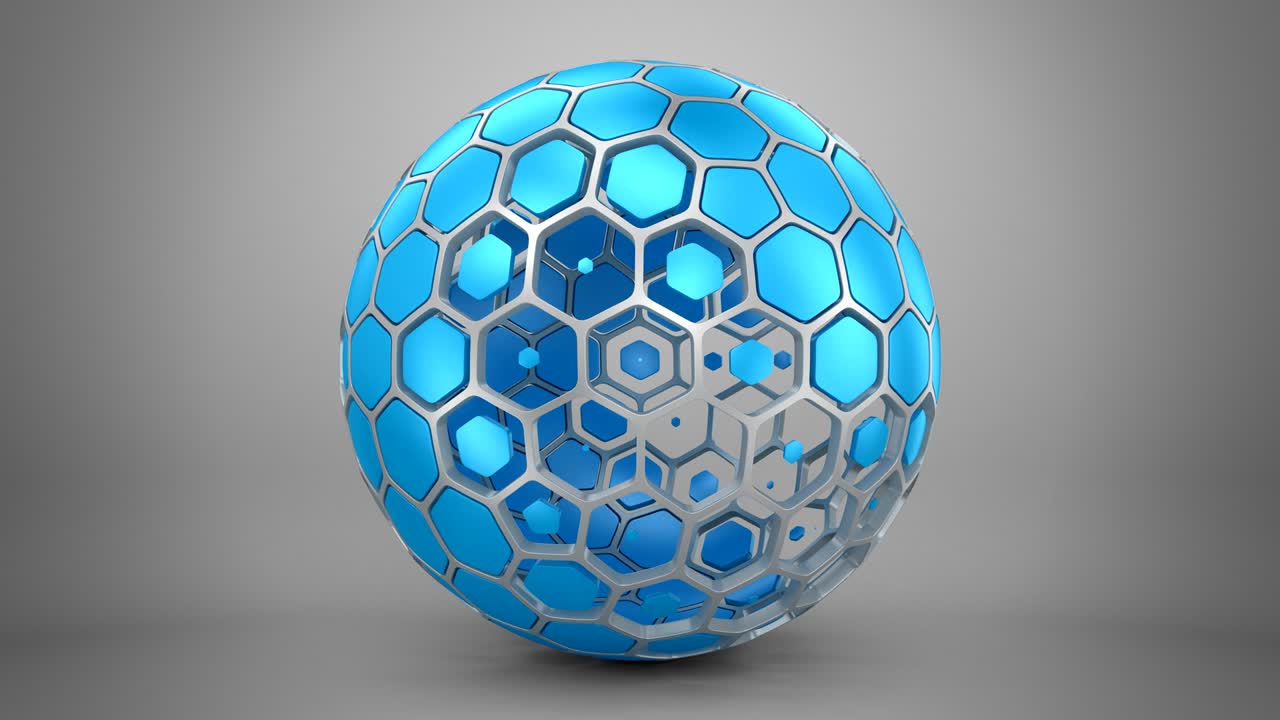 애니메이션 된 기하학적 모양