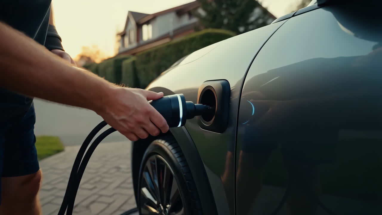 carga de un vehículo eléctrico