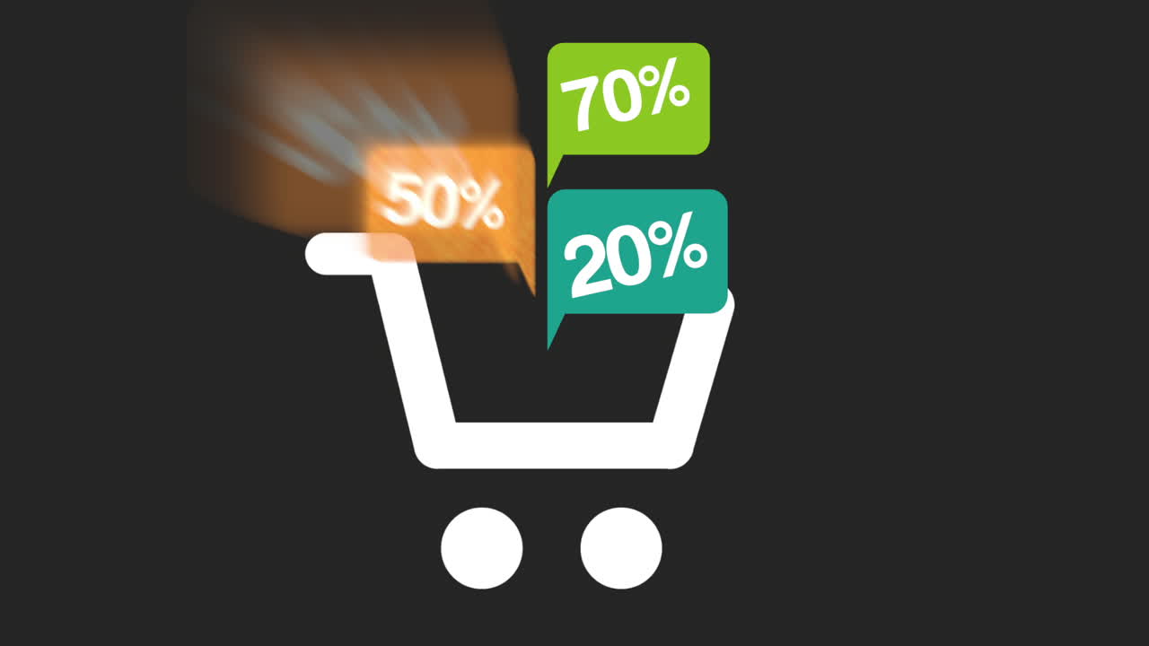 carrito de compras con descuentos en porcentaje