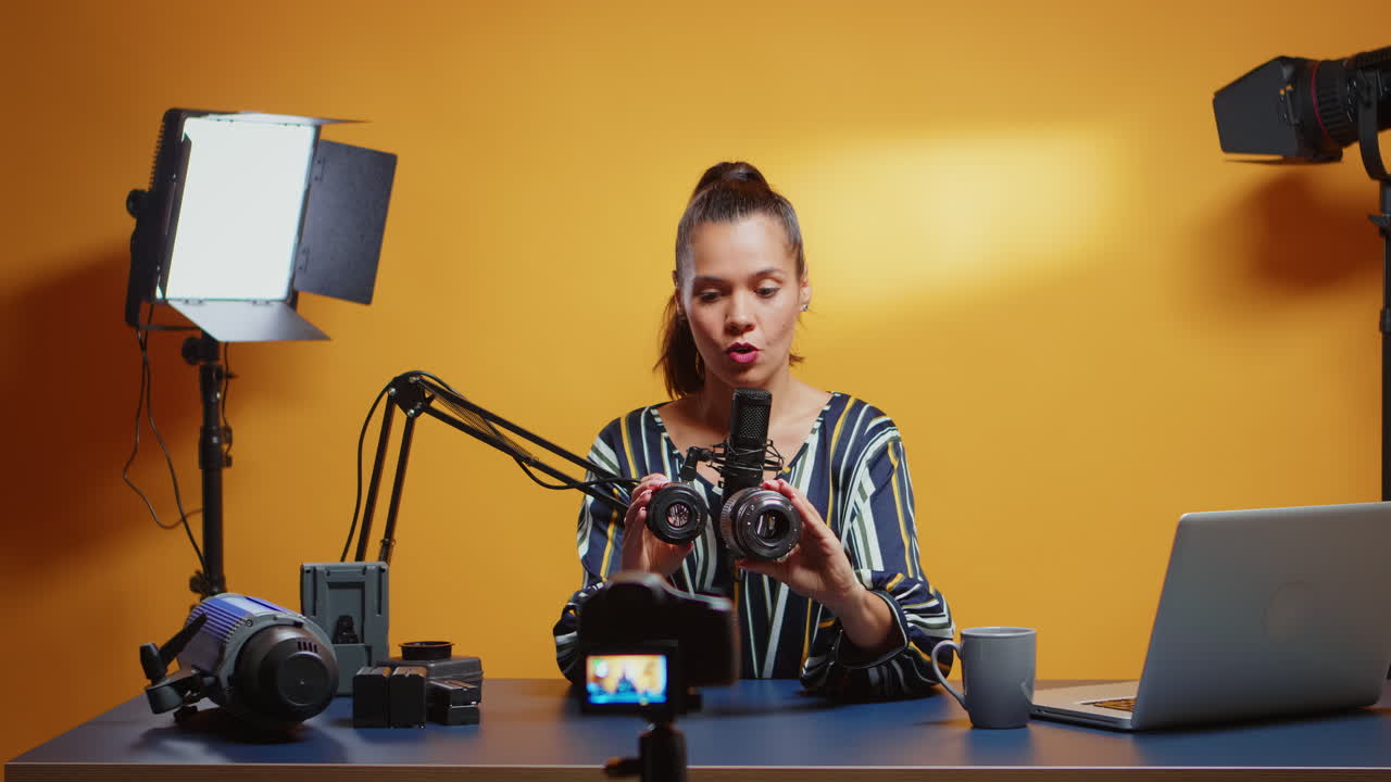 comparación de las lentes de las cámaras