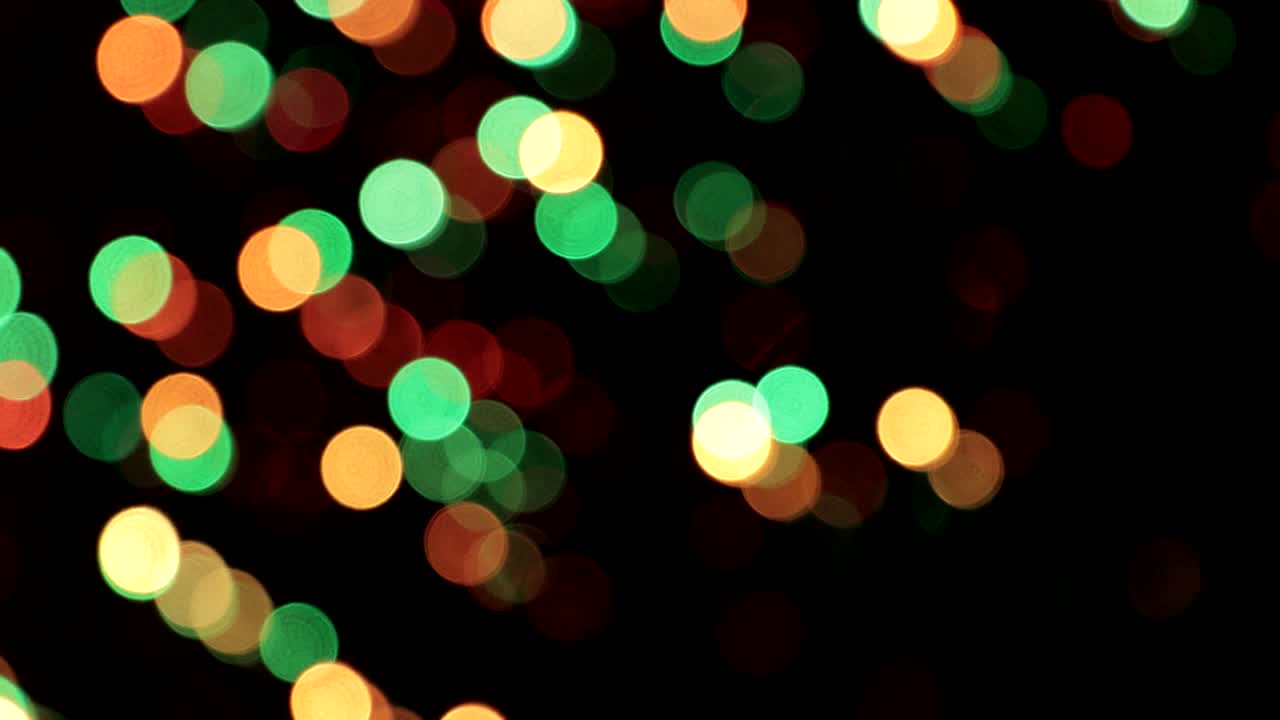 fondo bokeh. guirnalda parpadeante multicolor abstracto fondo borroso