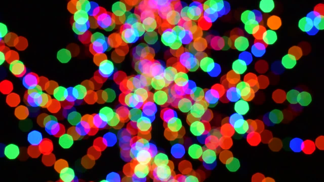 크리스마스 조명 Bokeh