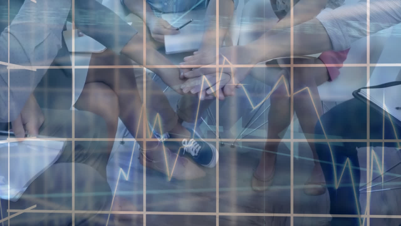 성공을 축하하는 팀