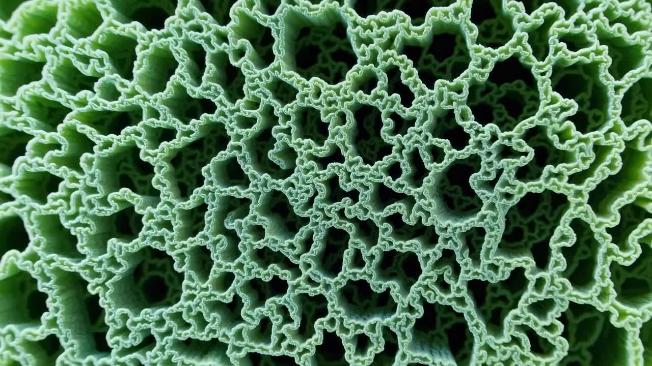 Close-up view of a plant structure