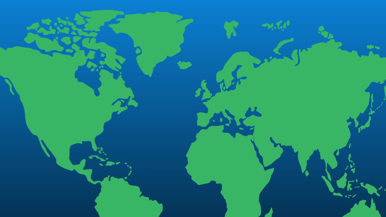 세계 지도 모션 배경