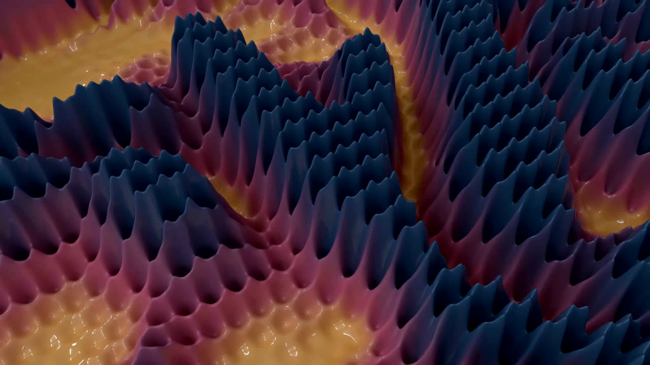 4K Unique Organic Fluid Background.