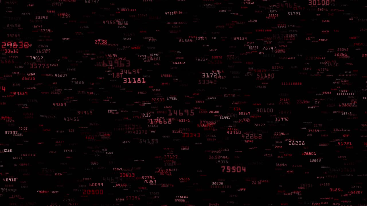 Random financial figures background. Random numbers background