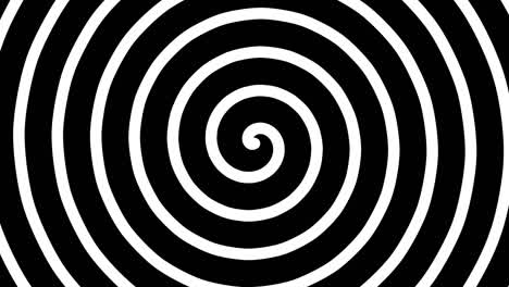 líneas abstractas de giro en blanco y negro fondo de movimiento. gráfico en espiral movimiento. diseño de fondo moderno