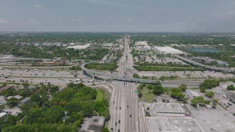 highway panorama in miami