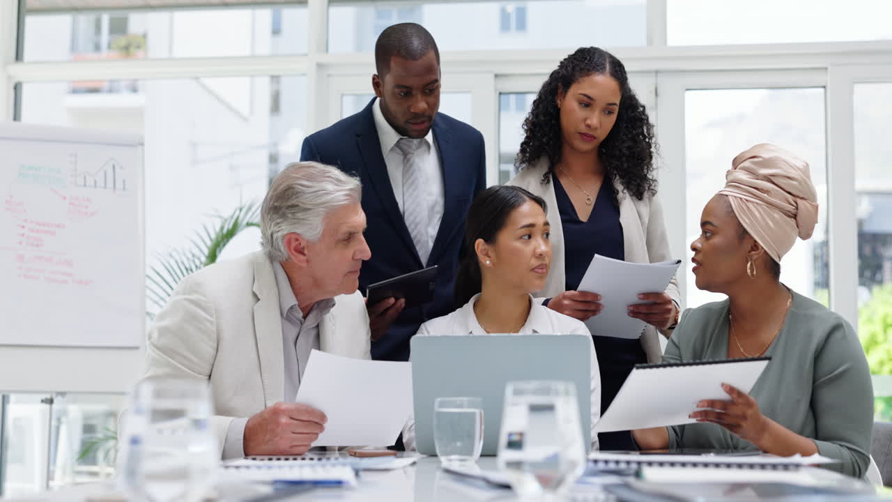 Business, people and meeting to brainstorm