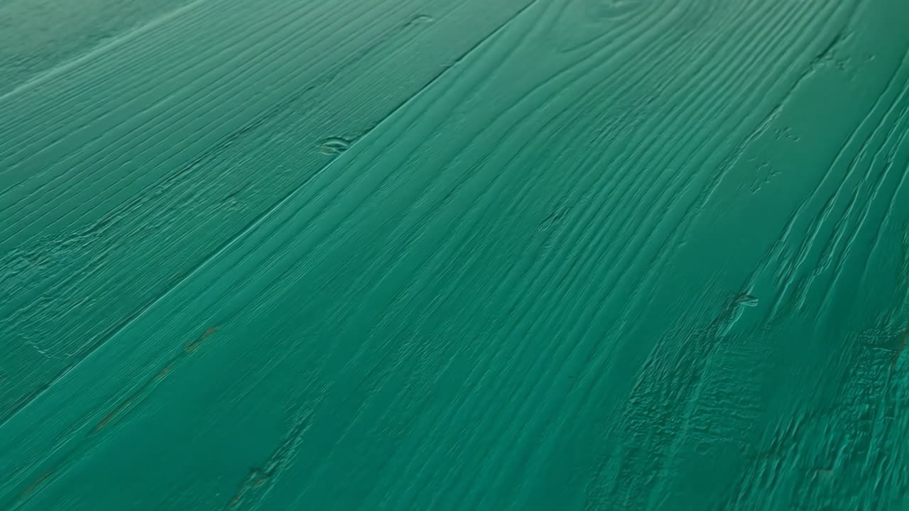 Green painted wood texture