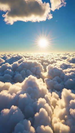 sobre las nubes