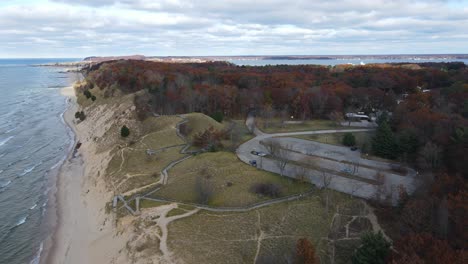 Parque-Kruse-Y-La-Orilla-Del-Lago-Muskegon-Y-El-Lago-Michigan