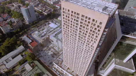 distrito financiero méxico santa fe ciudad de polanco tomas aéreas en 4k