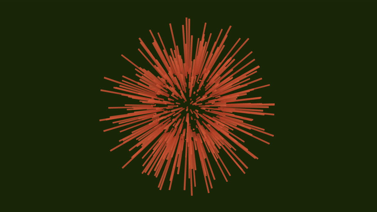 어두운 공간에 점과 선이 있는 디지털 판타지 네온 구