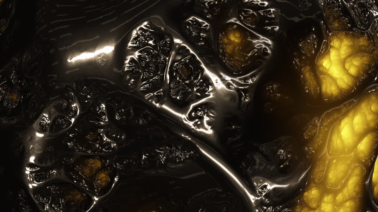 반이는 금속 물체는 날카로운 가장자리와 함께 노란 빛을 방출합니다.