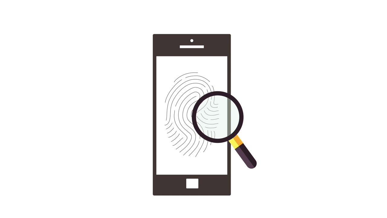Akıllı Telefon Ekranında Animasyonlu Parmak İzi Tarama
