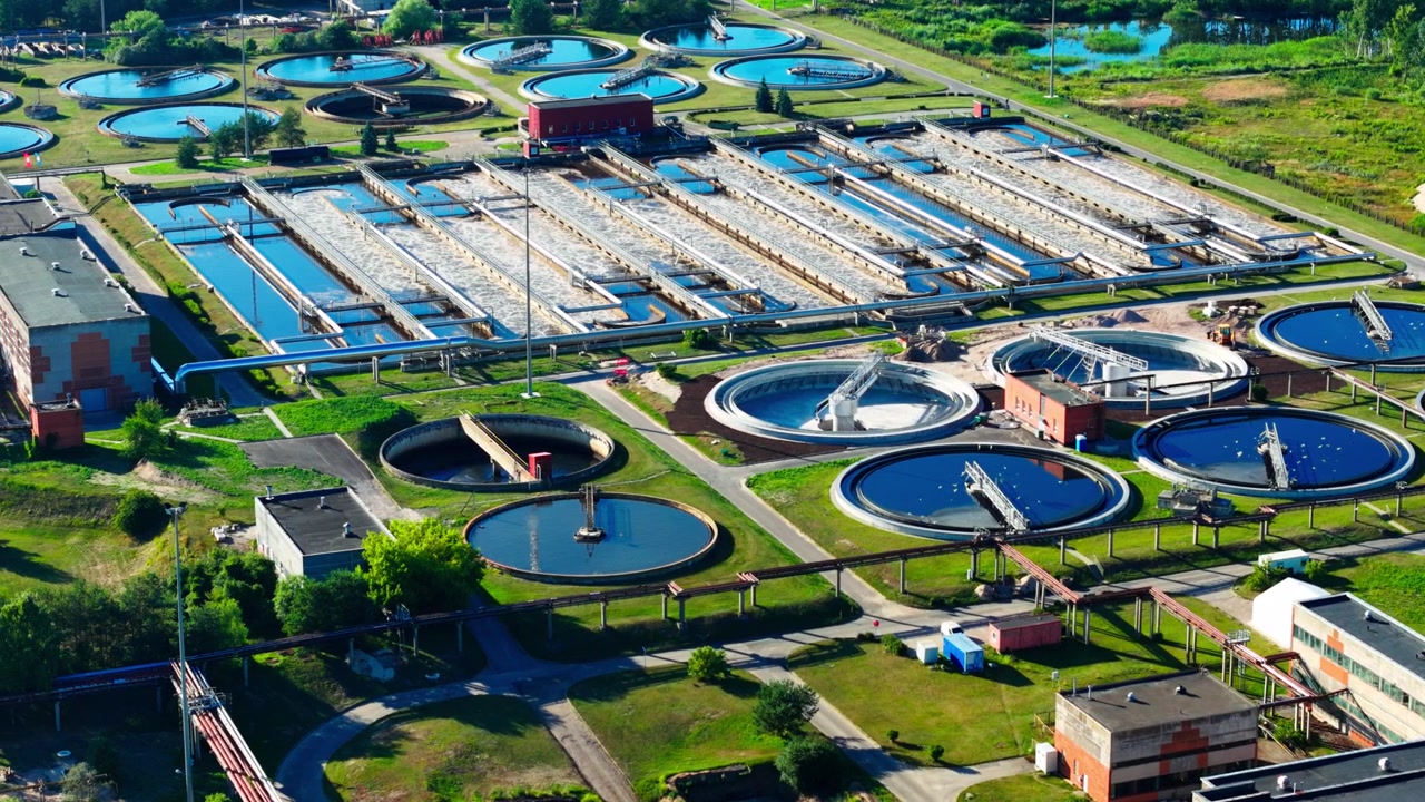 Riga wastewater treatment facility, climate adaptation water management