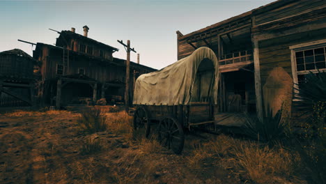 una ciudad desolada del oeste