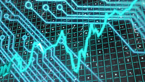 animation of slumpflation text over diagram