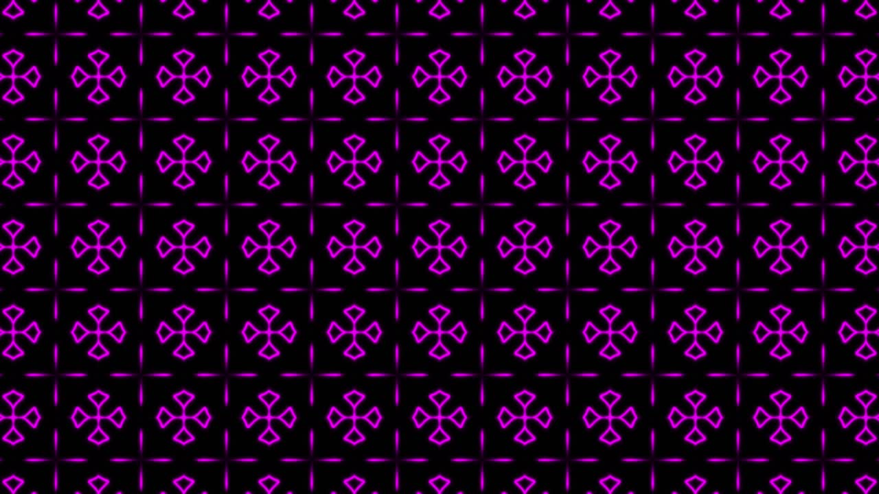 fondo de patrón sin costuras geométrico púrpura abstracto. rayas abstractas bucle de caleidoscopio. rápido psicodélico colorido fondo de kaleidoscopio vj. discoteca fondo de movimiento abstracto. efecto caleidoscope