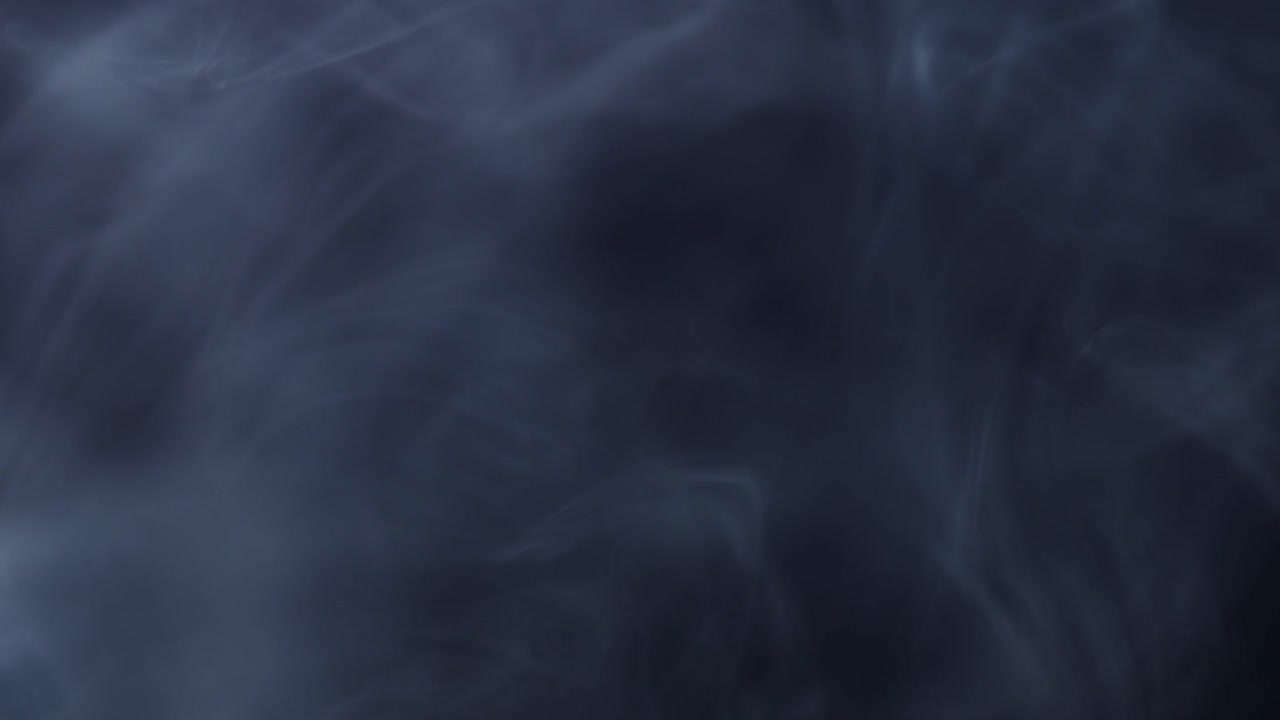 animated smoke or thick fog for video overlay background