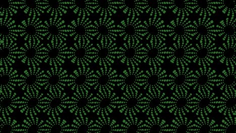 colored pattern on a minimal black background.