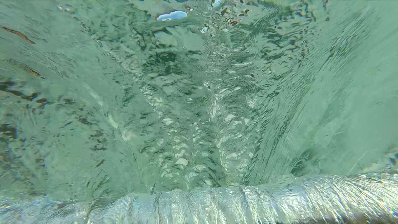 Waterfall series shot on a spring fed canal in western Texas. Series contains mostly slow motion scenes of a small waterfall including spectacular underwater footage with aquatic wildlife