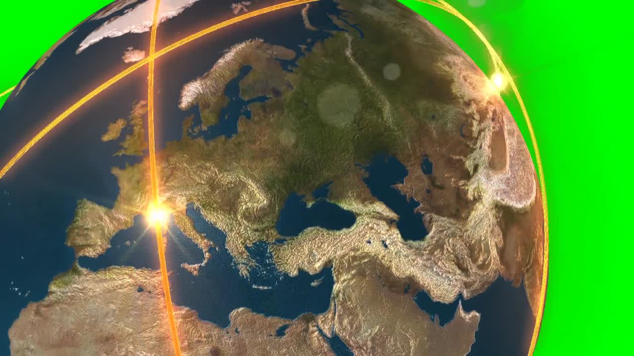 анимация, показывающая концепцию сети