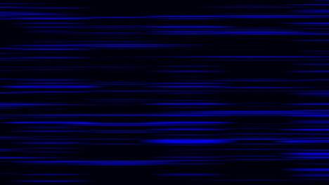 looping animation of blue and black horizontal lines oscillating