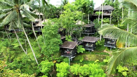 Jungle-View-Gazebo-Lookout-at-Hoshinoya-Bali,-Indonesia