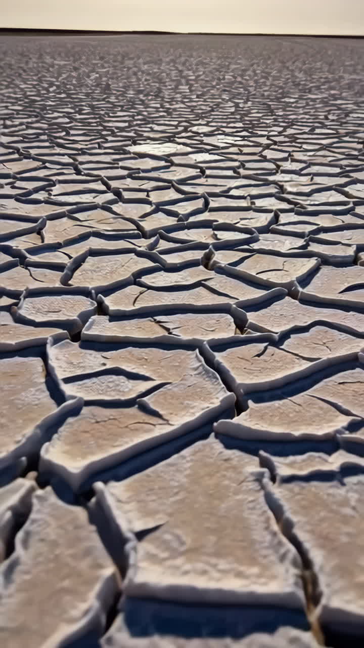 Cracked Earth Landscape