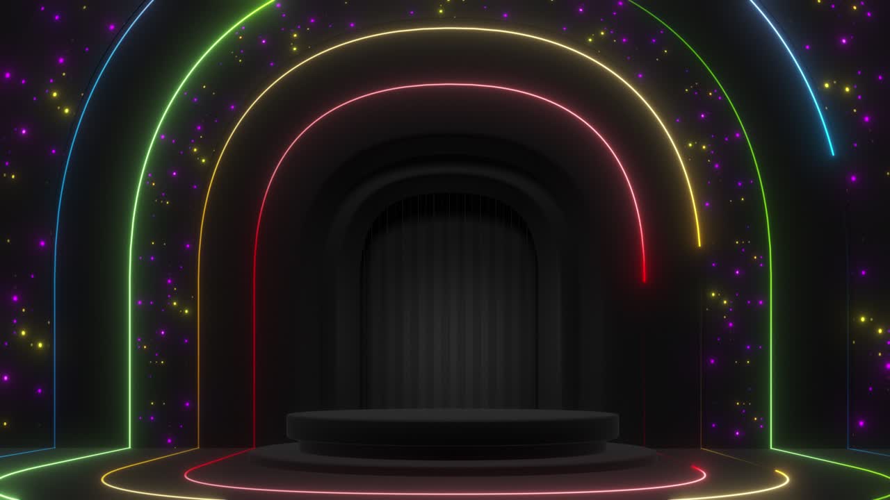 Neon Arch Display Platform