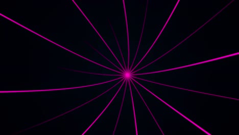 líneas radiales rosadas abstractas