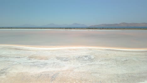 Aerial-View-Of-Igroviotopos-Alikis-Salt-Pan-in-Kos,-Greece