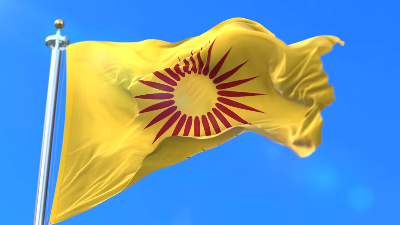 флаг биллингс-сити, город монтана в соединенных штатах америки - петля