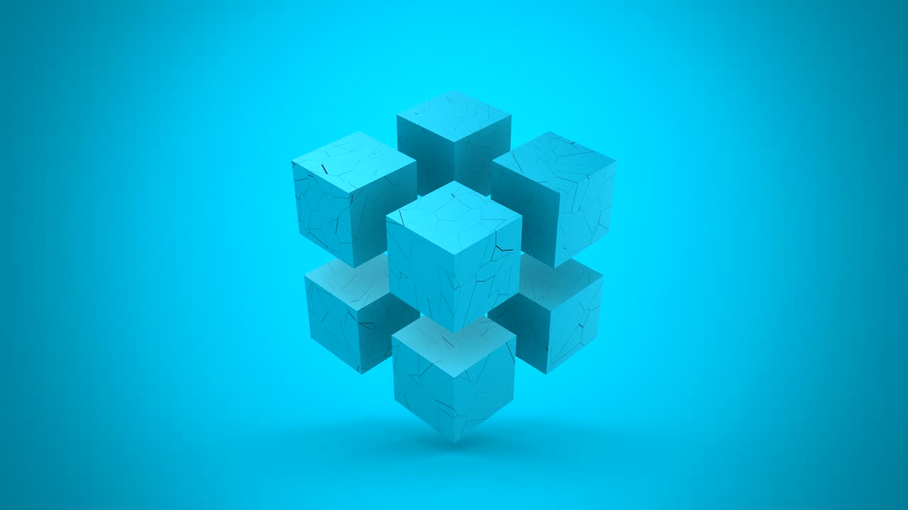 cubo de textura giratorio